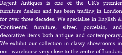 Welcome to regent antiques