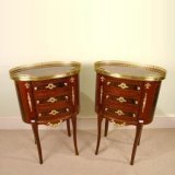 00250-Pair-French-Louis-XV-Mahogany-Walnut-Bedside-Cabin