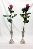 01334a-Beautiful-Pair-Silver-Plate-&-Cut-Glass-Vases-Epergnes