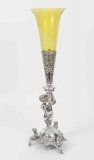 01570a-Elegant-Silver-Plate-and-Cut-Glass-Vase
