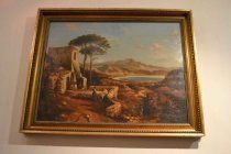 01739a-Antique-Painting-Neapolitan-Landscape-by-Postiglione