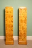01924-Attractive-Pair-Art-Deco-Birdseye-Maple-Pedestals