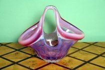 02189-Colourful-Venetain-Glass-Basket-Sculpture