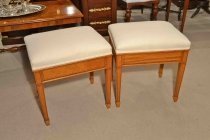 03027-Antique-Pair-Edwardian-Inlaid-Satinwood-Stools