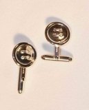 03184-Sterling-Silver-Button-Cufflinks-Lovely-Gift-for-Him