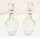 03229-Vintage-Fair-Cut-Glass-and-Silver-Claret-Jugs-Decanters