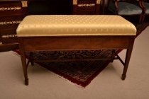 03363-Antique-Edwardian-Mahogany-Inlaid-Duet-Bench-Stool