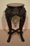 03437-Antique-Chinese-Hardwood-Plant-Stand-Pedestal-C1900