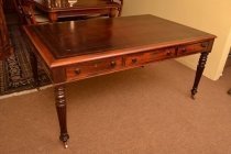 03798-Antique-Regency-Partners-Writing-Table-Desk-Circa-1820