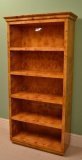 03826-Stunning-Art-Deco-Birdseye-Maple-Open-Bookcase