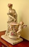 03877-Beautiful-German-Dresden-Porcelain-Sculpture-Lady-Cupid