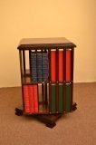03968-Vintage-Mahogany-Revolving-Bookcase-ideal-for-CDs