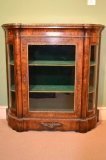 04337-Antique-Victorian-Walnut-Credenza-Display-CabinetC1860