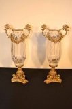 04352-Pair-Large-Italian-Crystal-&-Gilded-Ormolu-Vases