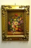P0307-Oil-Painting-Flowers-Giltwood-Frame