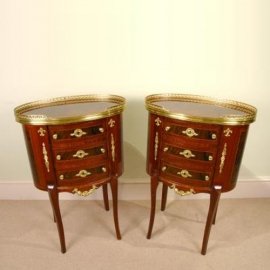00250-Pair-French-Louis-XV-Mahogany-Walnut-Bedside-Cabin-1