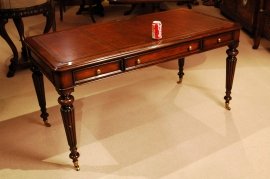00775-Elegant-Gillows-Style-Mahogany-Writing-Table-Desk-11