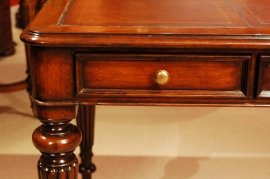 00775-Elegant-Gillows-Style-Mahogany-Writing-Table-Desk-7