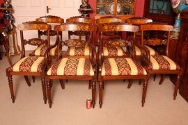 00819-Exquisite-Lot-8-Regency-Dining-Armchairs-Chairs-22
