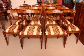 00820-Stunning-Lot-12-Regency-Dining-Armchairs-Chairs-1