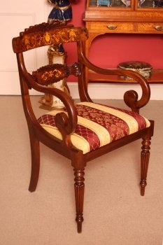 00820-Stunning-Lot-12-Regency-Dining-Armchairs-Chairs-12