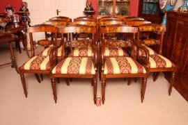 00820-Stunning-Lot-12-Regency-Dining-Armchairs-Chairs-22
