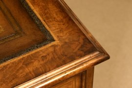00949-Stunning-Large-Victorian-Walnut-Pedestal-Desk-6