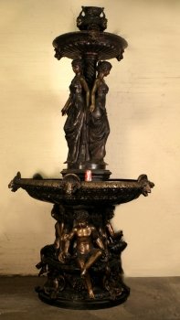 00967-Amazing-Victorian-Bronze-Fountain-Display-Piece-17