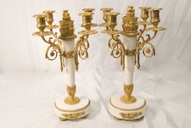 01032-Pair-of-Magnificent-White-Marble---Ormolu-Candelabras-6