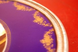 01054-Victorian-Silver-Plate---Porcelain-Triple-Centrepiece-3