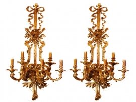 01241-Stunning-Pair-of-Victorian-Ormolu-Wall-Lights-Sconces-1