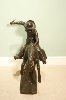 01278-Wild-West-American-Cowboy-RemingtonStyle-Bronze-5