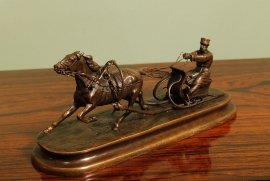 01313-Stunning-Bronze-Imperial-Russia-Winter-Scene-Grachev-2