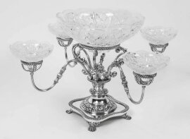 01355-English-Silver-Plate-&-Glass-Epergne-Centrepiece-Set-8