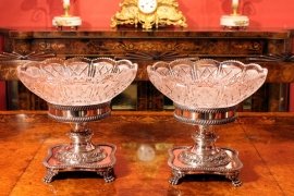 01357-Pair-English-Silver-Plate-Cut-Glass-Comport-Centrepiece-1
