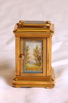 01400-Brass-Carriage-Clock-Hand-Painted-and-Gilded-Sevres-4
