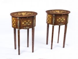 01431-Stunning-Pair-Parquetry-Side-Tables-Bedside-Cabinets-1