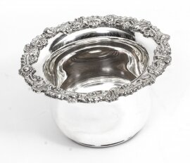 01447A-Sheffield-Silver-Plated-English-Wine-Coaster-1