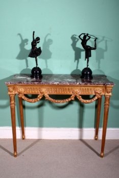 01473-Elegant-French-Giltwood-Louis-XVI-Marble-Console-Table-1
