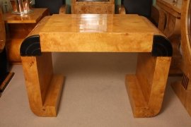 01503-Art-Deco-Style-Birdseye-Maple-Writing-Table-&-Chair-11