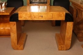 01503-Art-Deco-Style-Birdseye-Maple-Writing-Table-&-Chair-2
