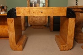 01503-Art-Deco-Style-Birdseye-Maple-Writing-Table-&-Chair-7