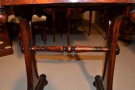 01546-Stunning-Antique-William-IV-Rosewood-Side-Table-c.1840-7
