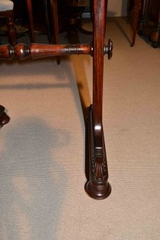 01546-Stunning-Antique-William-IV-Rosewood-Side-Table-c.1840-9