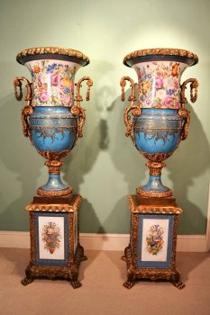 01590-Enormous-Pair-6-Ft-French-Porcelain-Gilded-Bronze-Vases-1