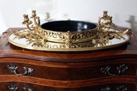 01622-Large-Ornate-Ormolu-&-Mirrored-Candelabra-Centrepiece-1