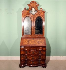 01675-Antique-Italian-Venetian-Bureau-Bookcase-18th-Century-1