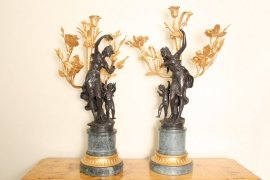 01697-Pair-Large-Empire-Bronze-&-Gilded-Bronze-Candelabras-1