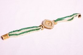 01751a-Bespoke-Diamond---Gold-De-Laneau-Ladies-Islamic-Watch-4