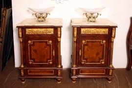 01825-Large-Pair-Marble-Empire-Side-Tables-Bedside-Cabinets-1